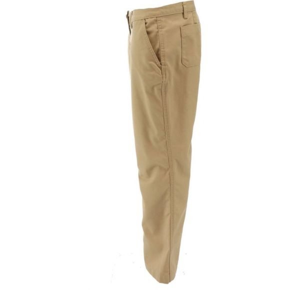 NWT LANDS' END WOMEN'S CASUAL BASIC WORK PANTS LIGHT BEIGE 10P (PETITE) - Picture 3 of 11